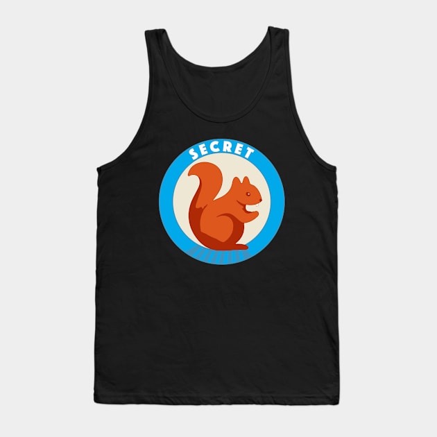 Secret Squirrel Tank Top by Skywalking Through Neverland